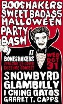 BOOshakers Sweet Badass Halloween Party Bash