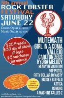 5th Annual Rocklobster Festival featuring Mutemath and Girl in a Coma