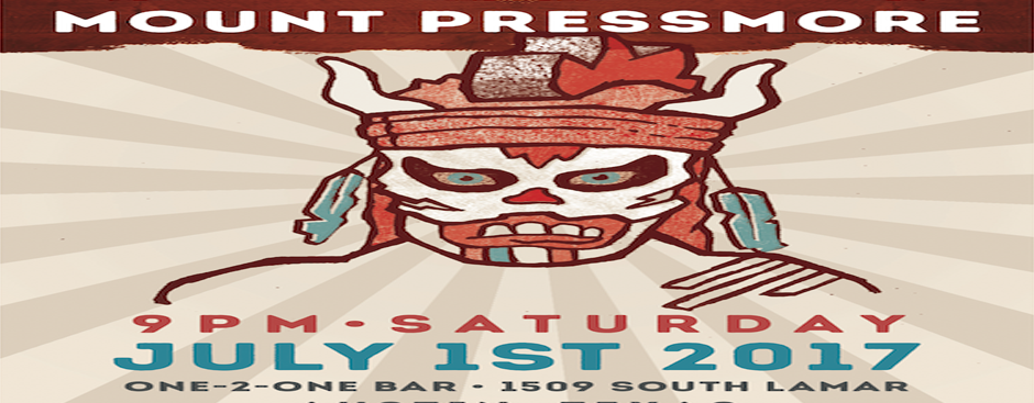 Mount Pressmore Releases Their Sophomore Album “The Masked Battle” at One-2-One Bar in Austin, Texas