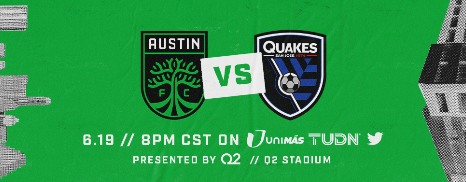 Austin FC Announces First-Ever Regular Season Match In Club History and Historic First-Ever Match at Q2 Stadium