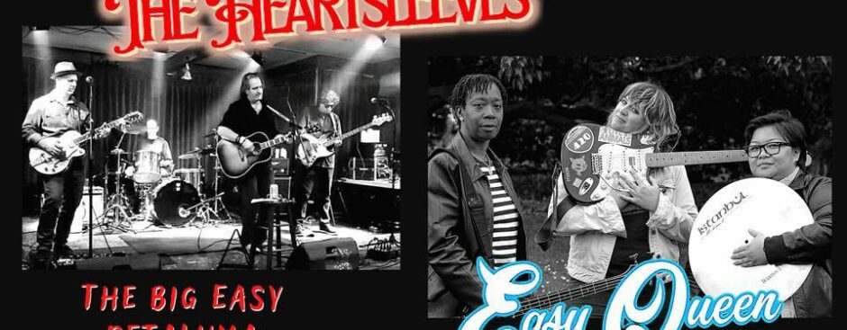 The Heartsleeves w/Easy Queen at The Big Easy